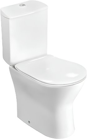 Унитаз компакт Roca Leon 342649000 без бачка и сиденья 