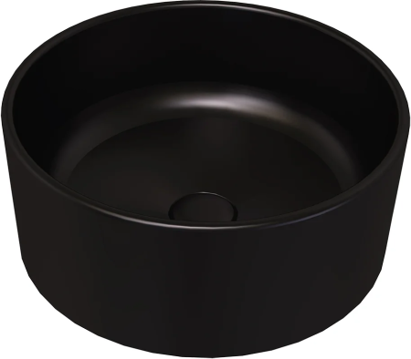 Раковина накладная Bien Harmony HRLG04001FD0B7000 чёрная 