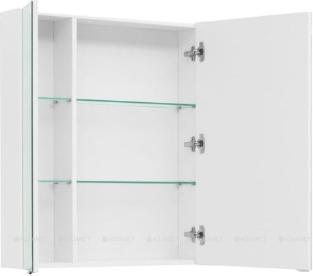 Зеркало-шкаф Aquanet Алвита 90 белый 