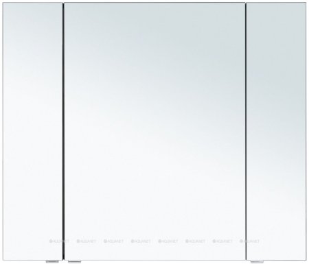 Зеркальный шкаф Aquanet Алвита New 100 Антрацит 