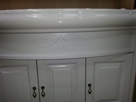 Тумба под раковину Opadiris Лоренцо 100 Z0000008219 Белая матовая 