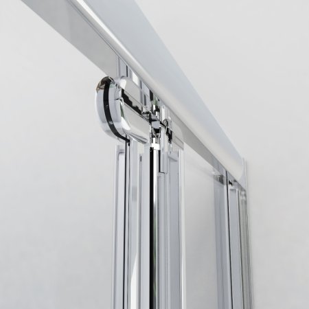 Душевой уголок Vincea Garda VSR-1G9090CL 90x90 профиль Хром стекло прозрачное 