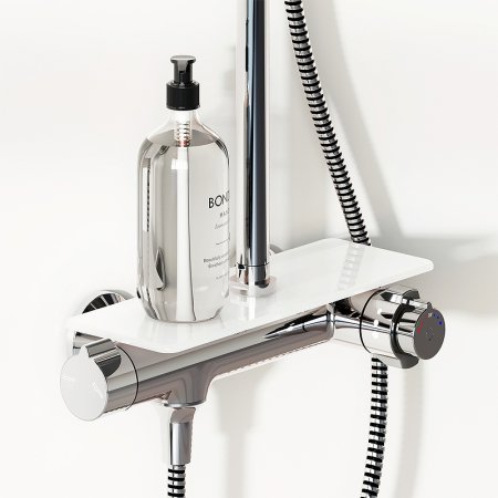 Душевая система Damixa Jupiter 977750000 с термостатом Хром 