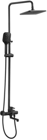 Душевая система Shevanik S8136H, черный 