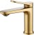 Смеситель для раковины Shevanik S4301G, золотой сатин 