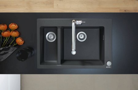 Смеситель Hansgrohe Metris Select M71 73806000 для кухонной мойки, хром 