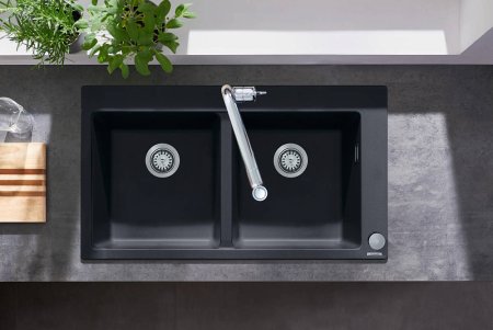 Смеситель Hansgrohe Metris Select M71 73806000 для кухонной мойки, хром 