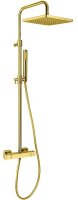 Душевая система Webert Pegaso PE980507010METAL с термостатом Золото