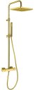 Душевая система Webert Pegaso PE980507010METAL с термостатом Золото 