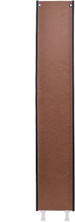 Шкаф пенал Style Line Бергамо 30 R СС-00002331 с бельевой корзиной Черный антискрейтч 