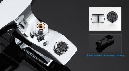 Смеситель для ванны Gappo G07 G3007 Хром 