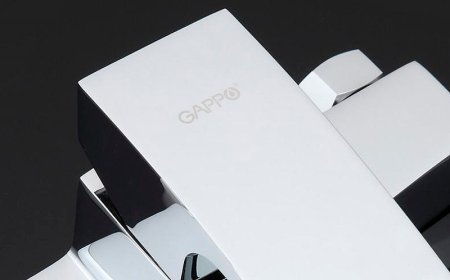 Смеситель для ванны Gappo G07 G3007 Хром 