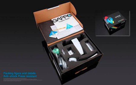 Смеситель для ванны Gappo G07 G3007 Хром 