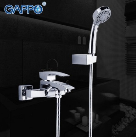 Смеситель для ванны Gappo G07 G3007 Хром 