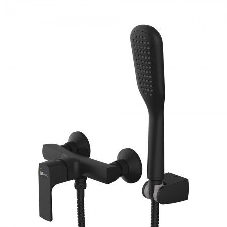 Смеситель для душа LEMARK Ursus LM7203BL чёрный матовый 