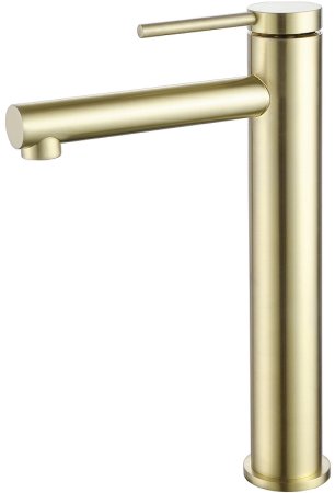 Смеситель для раковины Abber Emotion AF8811G Золото матовое 