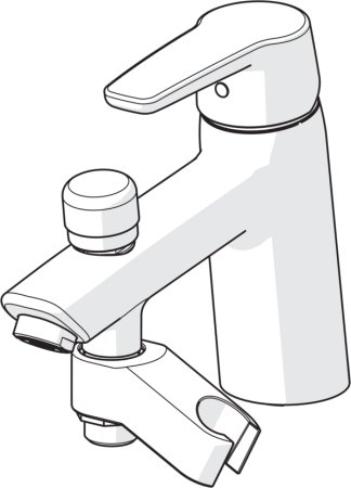 Смеситель Oras Saga 3946F на борт ванны 