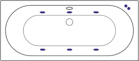 Акриловая ванна Excellent Oceana WAEX.OCE16.SOFT 160x75 
