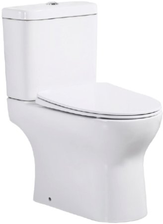 Унитаз компакт BelBagno Steam BB130CPR без бачка и сиденья 