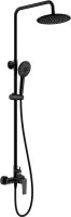 Душевая система WONZON & WOGHAND, Черный матовый (WW-A30103-MB)