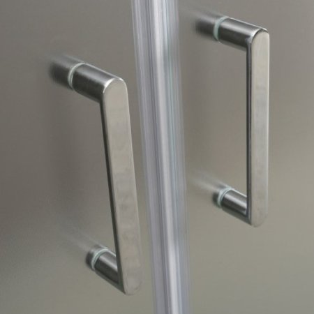 Душевая дверь BelBagno Unique 180 UNIQUE-BF-2-150/180-M-Cr профиль Хром стекло матовое 