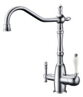 Смеситель для кухонной мойки Zorg Clean Water ZR 312 YF-50 хром