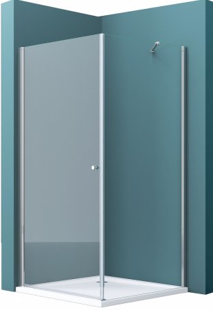 Душевой уголок BelBagno Etna 80х80 ETNA-A-1-80-C-Cr профиль Хром стекло прозрачное 