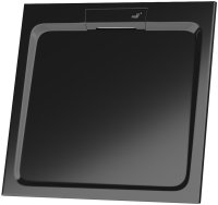 Душевой поддон квадратный RGW STA-01B Черный  900x900