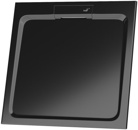 Душевой поддон квадратный RGW STA-01B Черный  900x900 