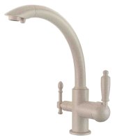 Смеситель для кухонной мойки Zorg Clean Water ZR 314 YF-33 песочный