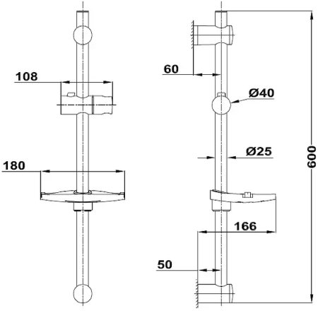 Душевой гарнитур Teka Балтик Спорт 790026700 Хром 