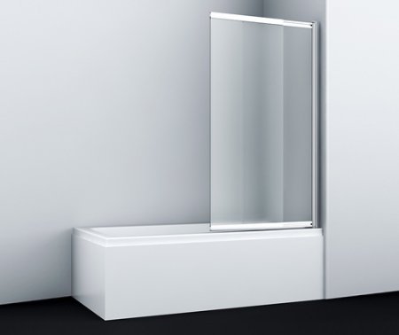 Шторка на ванну WasserKRAFT Main 41S02 100х140 R Matt glass 
