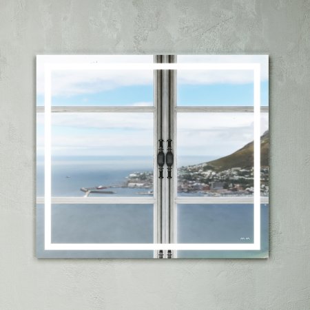 Зеркало AM.PM Gem 80 M91AMOX0801WG с подсветкой с механическим выключателем 