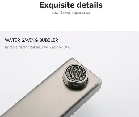 Смеситель для раковины Gappo G17-9 G1017-9 Оружейная сталь 