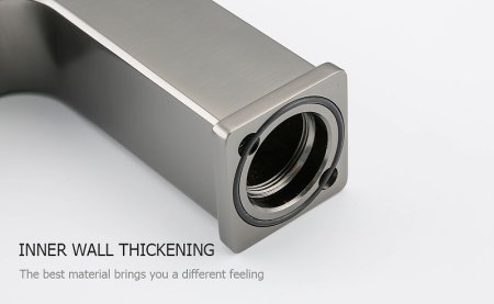 Смеситель для раковины Gappo G17-9 G1017-9 Оружейная сталь 