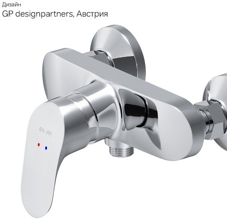 Смеситель для душа AM.PM Like F8020016 Хром 