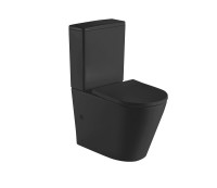 Унитаз-компакт CeramaLux 2179MB черный матовый