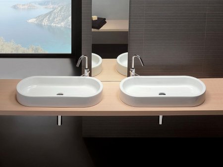 Раковина-чаша Hatria Area 80 Y0UF01 Белая 