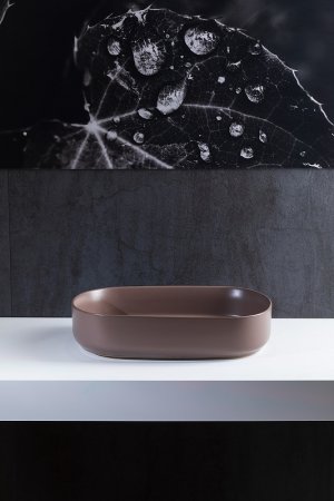 Раковина-чаша Allen Brau Fantasy 55 4.11022.TP Коричневая 