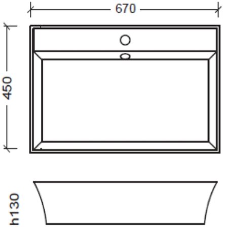 Раковина Boheme NeoArt Neoart 67 803 Золото Белая 