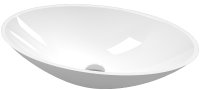 Раковина-чаша Whitecross Aquamarine 56 0715.056035.100 Белая глянцевая
