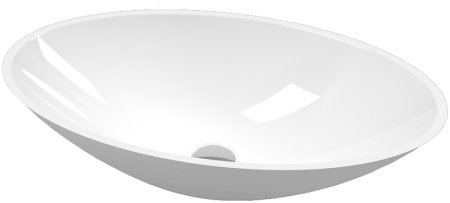 Раковина-чаша Whitecross Aquamarine 56 0715.056035.100 Белая глянцевая 