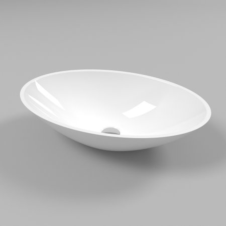 Раковина-чаша Whitecross Aquamarine 56 0715.056035.100 Белая глянцевая 