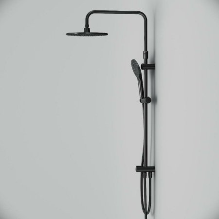 Душевая система AM.PM Like F0780022 Черная матовая 