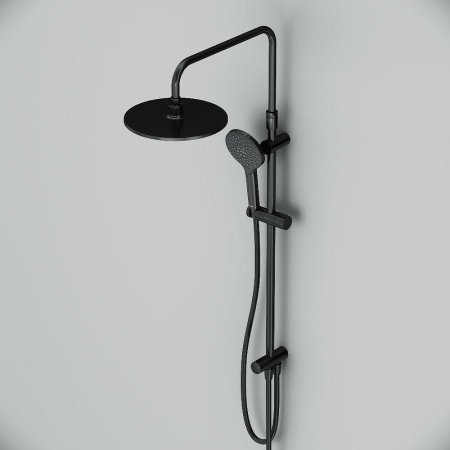 Душевая система AM.PM Like F0780022 Черная матовая 