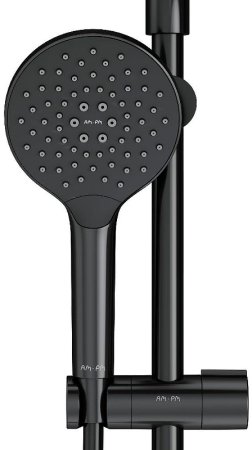 Душевая система AM.PM Like F0780022 Черная матовая 
