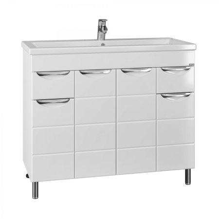 Тумба Санта Родос 100 с умывальником Фостер 100 