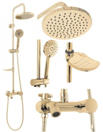 Душевая система 200 мм Rea Luis REA-P7006 