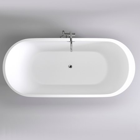 Акриловая ванна Black&White Black Swen 170x80 105sbbl без гидромассажа 