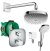 Душевая система Hansgrohe Croma Select E/Ecostat 27294000 с термостатом Хром 